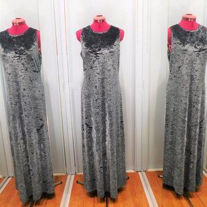 Vintage La Belle Crushed Velvet Dress
